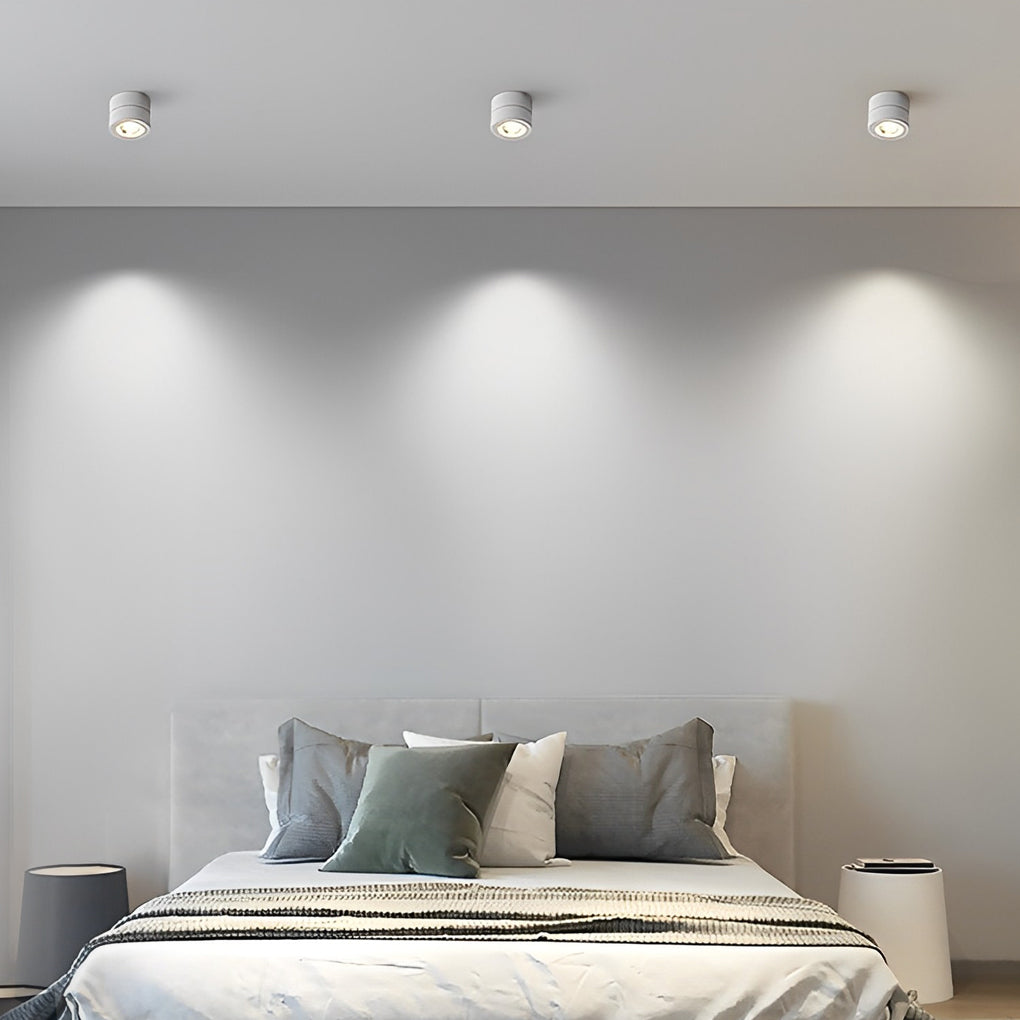 Ronde Opvouwbare Verstelbare LED Scandinavische Spotlight Plafondlamp