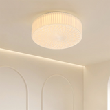 Retro Nostalgie Melkwit Glazen Plafondlamp