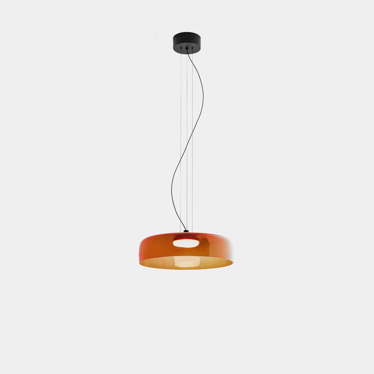 Nordic Ontwerper Creatieve Middeleeuwse Glazen Hanglampen