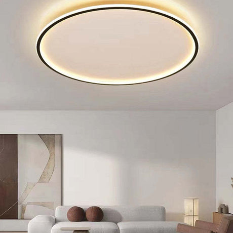 LunaNova - Moderne LED Plafondlamp Metaal/Acryl voor Woon- en Slaapkamer, Zwart/Wit Design