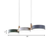 Moderne Hanglamp met Drie Lichtpunten voor Eiland