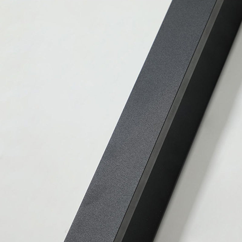Zenith - Strakke LED Wandlampen Zwart Metaal voor Binnen en Buiten, Modern Design voor Tuin en Hal