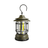 Draagbare Retro Campingleucht - VintageGlow, LED Campinglamp voor Outdoor, Tuin, en Avonturen