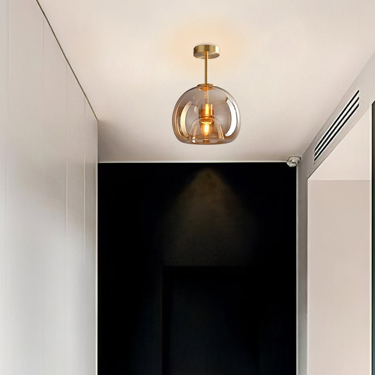 Vintage Bubble Glass Plafondlamp