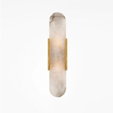 LED Wandlamp Zwart/Goud – Moderne Sfeerverlichting voor Eetkamer en Slaapkamer | Metaal & Dolomiet