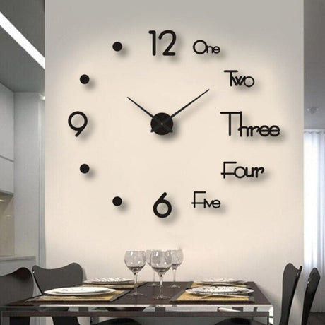 KreativDesign DIY Wandklok - Uniek en Creatief Ontwerp voor Jouw Interieur