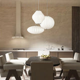 Minimalistische Witte Bubble Hangende Pendel Lamp
