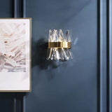 Marilyn Moderne LED Wandlamp – Luxe Goudkleurige Verlichting voor Slaapkamer & Woonkamer | Metaal & Kristal