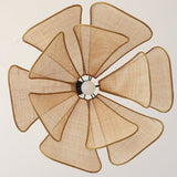 Rotan Bloem Rustieke Hanglamp
