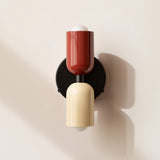 Vintage Dubbele Kop Creatieve Home Deco Wandlamp