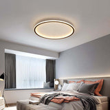 LunaNova - Moderne LED Plafondlamp Metaal/Acryl voor Woon- en Slaapkamer, Zwart/Wit Design