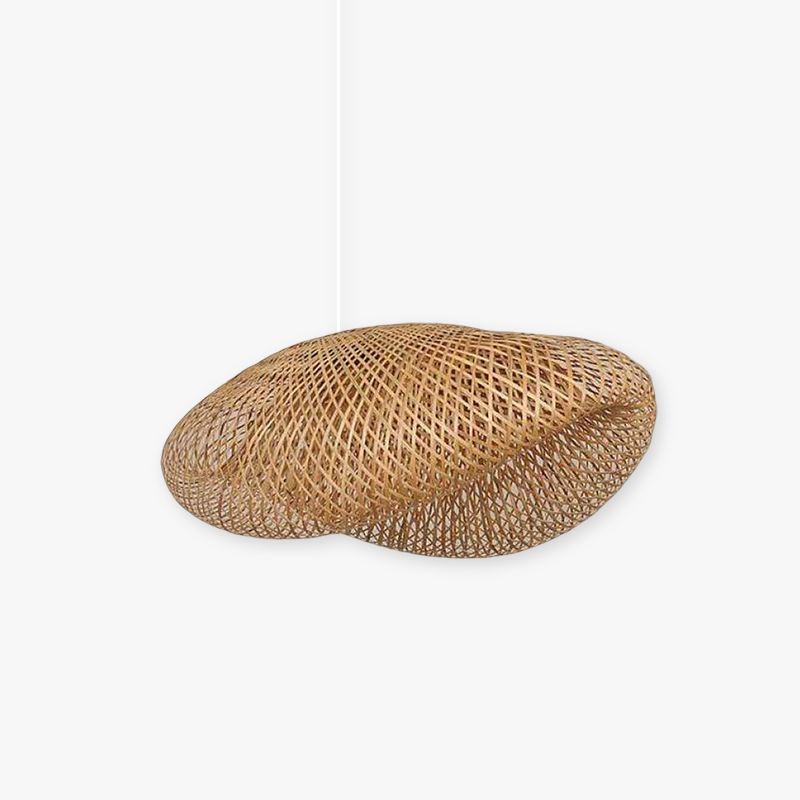 ZenBamboo LED Hanglamp - Bamboe Bol Verlichting voor Moderne Slaapkamer | Energiezuinige Natuurlijke Lampen