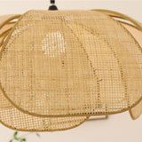 Rotan Bloem Rustieke Hanglamp