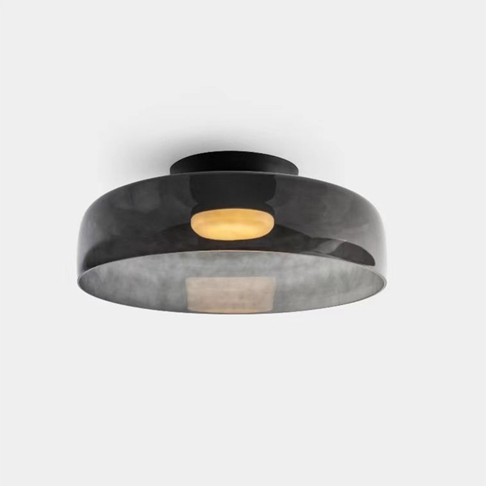 Nordic Designer Creatieve Persoonlijkheid Middeleeuwse Glazen Plafondlamp