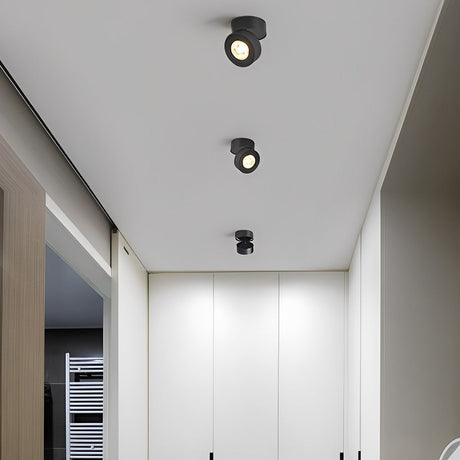 Ronde Opvouwbare Verstelbare LED Scandinavische Spotlight Plafondlamp