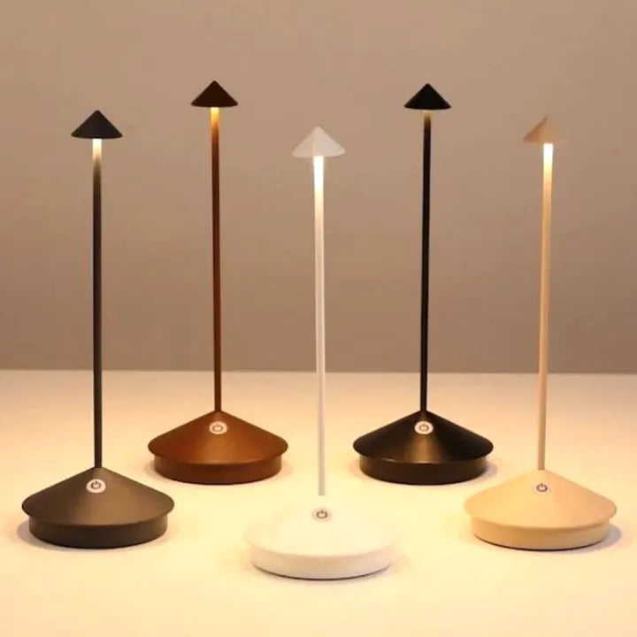 ZenLume - Dimbare Waterdichte LED Tafellamp | Minimalistisch Design voor Binnen en Buiten