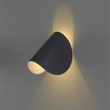 Moderne Geometrische LED Wandlamp voor Binnen/Buiten – Metalen Design in 4 Kleuren