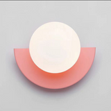 Moderne LED Wandlamp Metaal en Glas voor Slaapkamer en Woonkamer