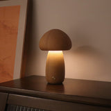 LumoNight - Houten Paddenstoel LED Nachtlampje | Kindvriendelijk | Sfeervolle Verlichting