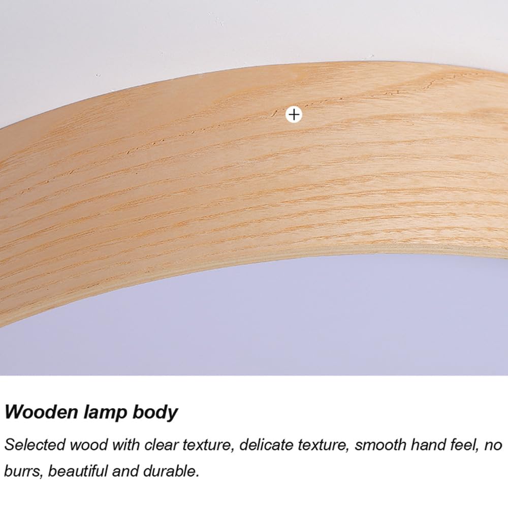 Mid-Century Houten Koepel Plafondlamp