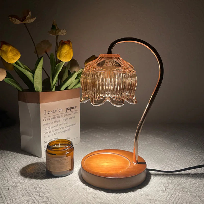 AntiqueAura - Retro nachtlampje | Vintage Stijl voor Nostalgische Sfeer