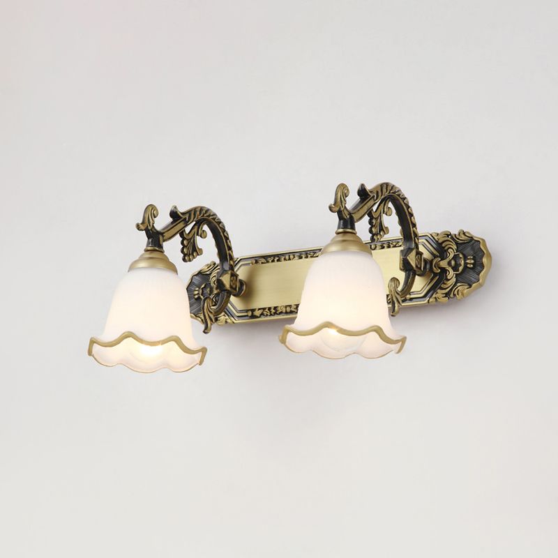 Félicie Klassieke Spiegelwandlamp - Verkrijgbaar in 4 Kleuren, Optie voor 2/3/4 Lampen