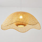 Duurzame Handgemaakte Bamboe Hanglamp - Natuurlijke Verlichting voor Woonkamer & Eetkamer