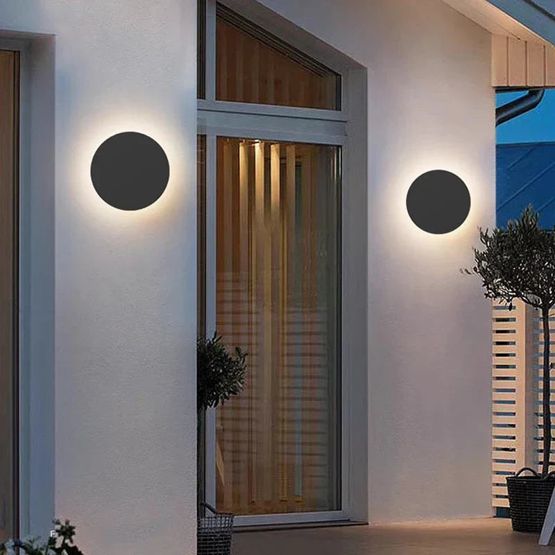 Waterdichte LED Wandlamp voor Buiten - Sfeervolle en Duurzame Verlichting