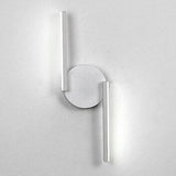 Elegante Minimalistische LED Wandlamp met Gebogen Design voor Modern Interieur