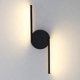 Elegante Minimalistische LED Wandlamp met Gebogen Design voor Modern Interieur