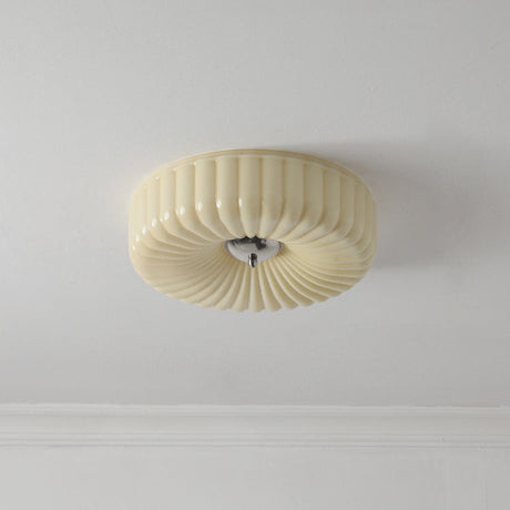 Middeleeuws Cream Style Bauhaus Glazen Plafondlamp