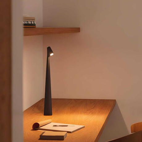 Draadloze LED Tafellamp met Dimfunctie en Lange Batterijduur voor Kantoor en Woonkamer
