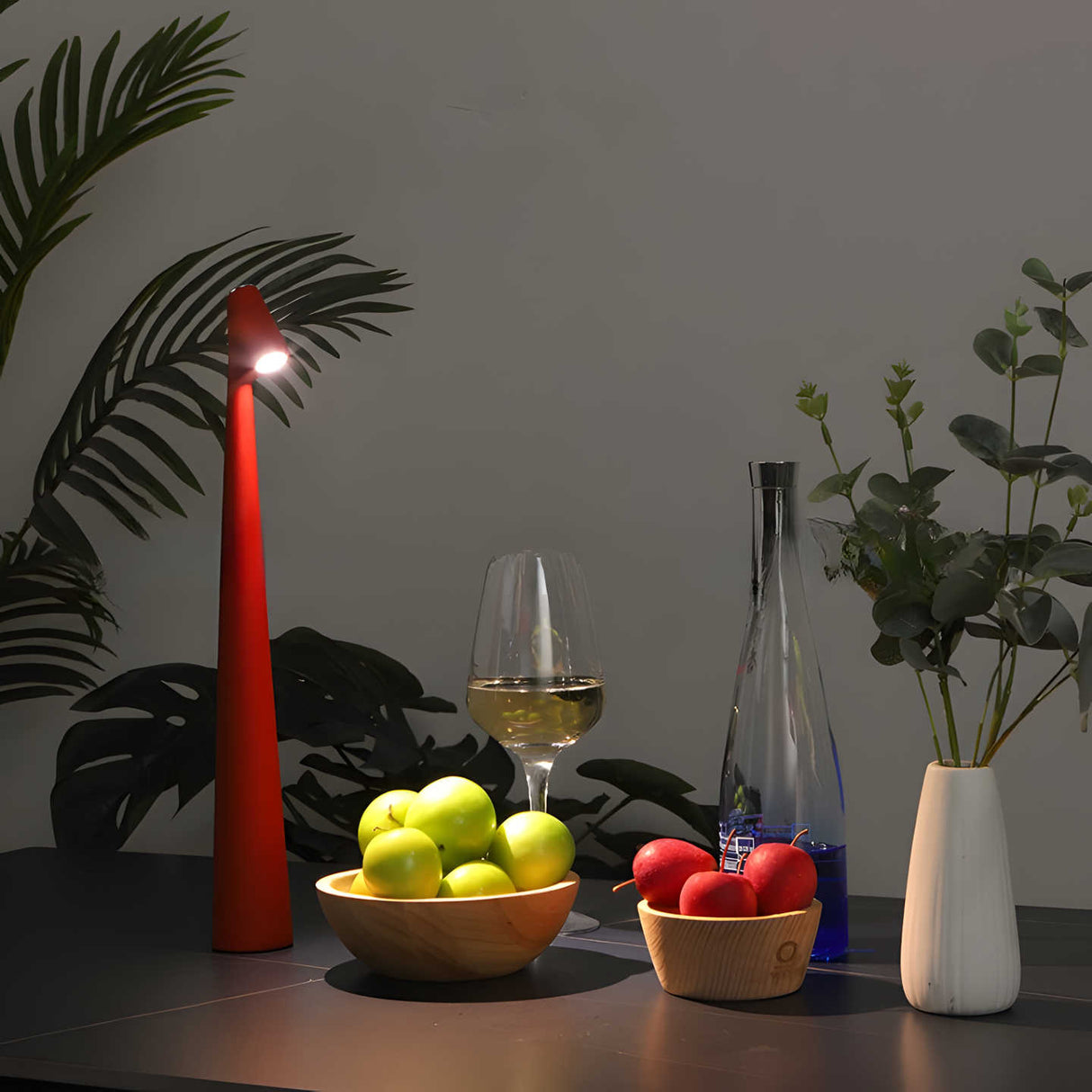 Draadloze LED Tafellamp met Dimfunctie en Lange Batterijduur voor Kantoor en Woonkamer