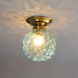 Moderne Glazen Bal Plafondlamp – Stijlvolle Helderheid voor Hal en Woonkamer