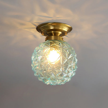 Moderne Glazen Bal Plafondlamp – Stijlvolle Helderheid voor Hal en Woonkamer