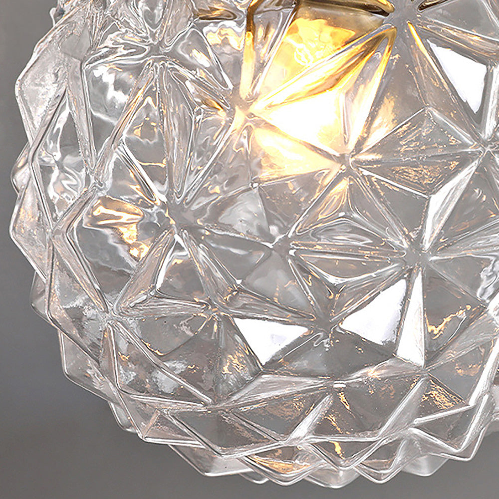 Moderne Glazen Bal Plafondlamp – Stijlvolle Helderheid voor Hal en Woonkamer