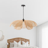Rotan Bloem Rustieke Hanglamp