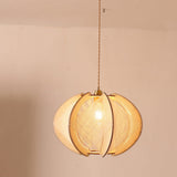 Mid-Century Scandinavische Houten Hanglampen
