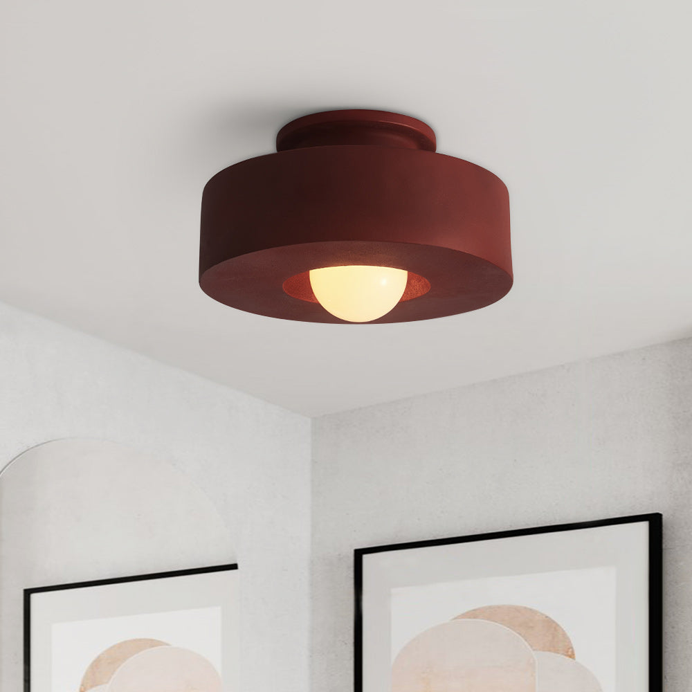 Nordic Macaron Semi Flush Mount Plafondlamp