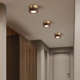 WoodAura - Moderne Walnoot Plafondlamp met LED Spot | Stijlvolle Verlichting voor Woonkamer en Slaapkamer