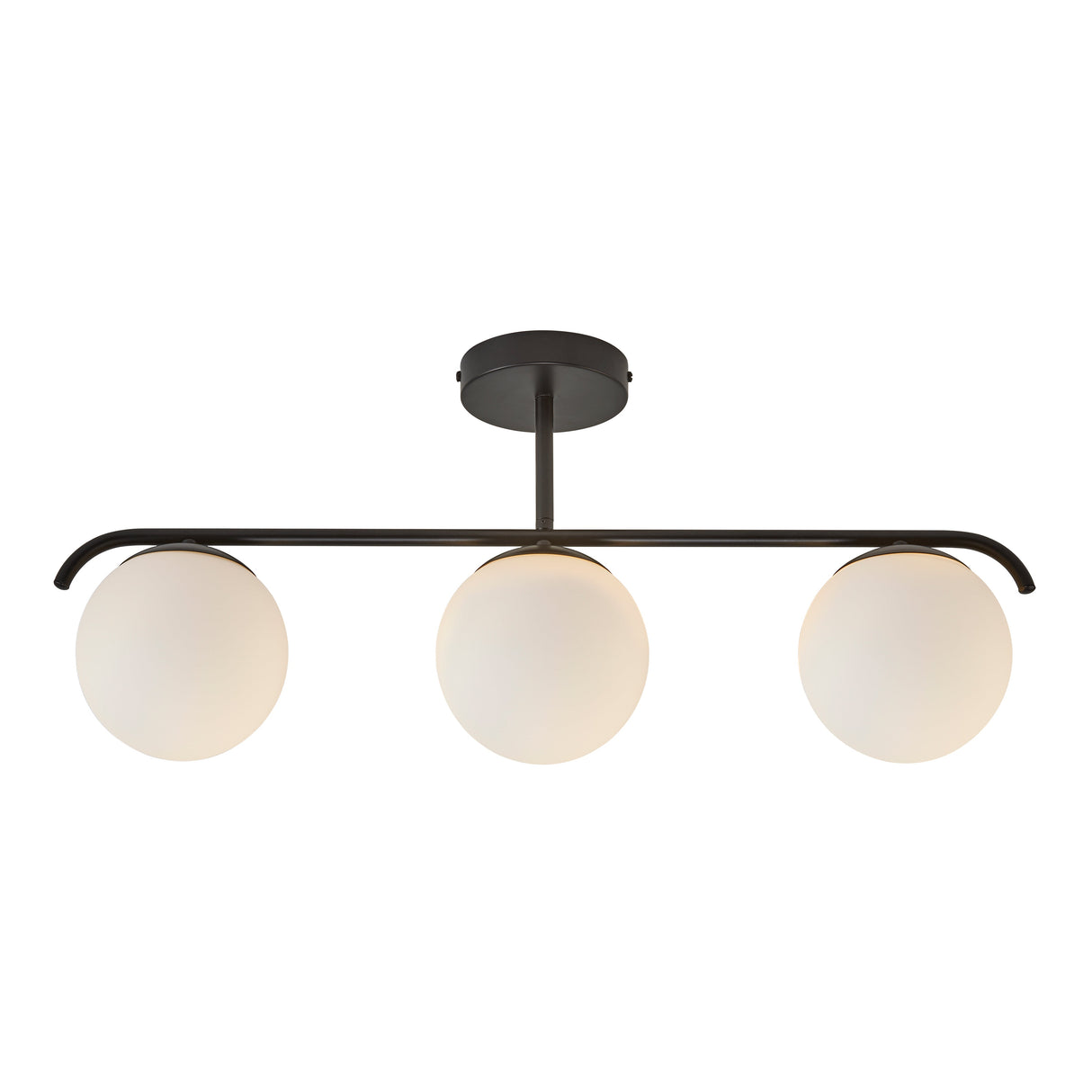 Stijlvolle Grant 3-Lichts Plafondlamp
