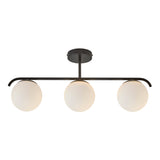 Stijlvolle Grant 3-Lichts Plafondlamp