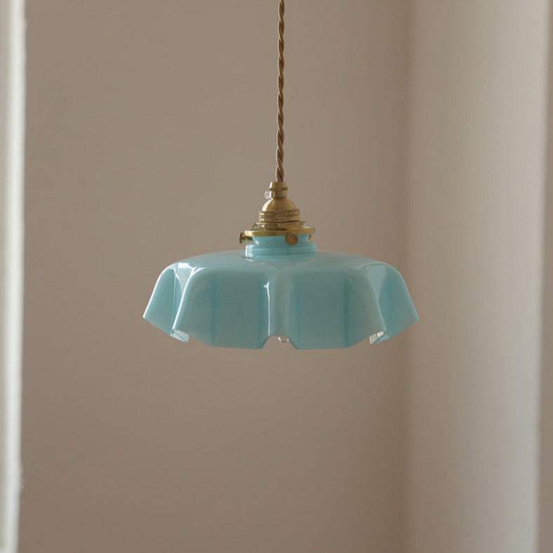 Glazen Bloem Plafond- en Hanglampen