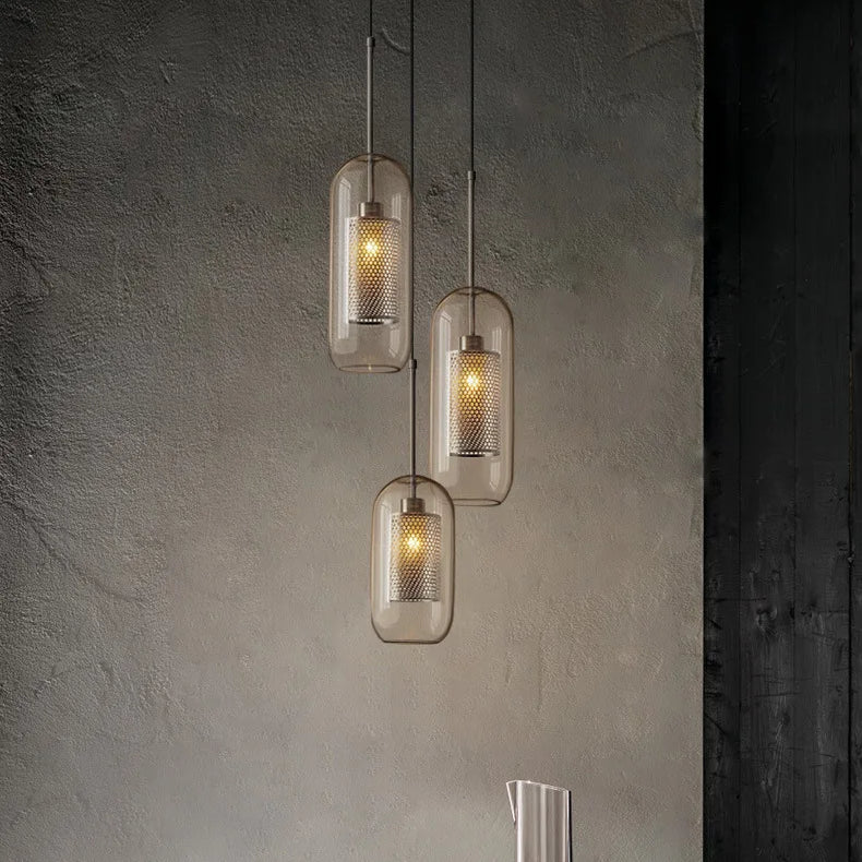 Moderne Decor Chiswick Glazen Hanglamp