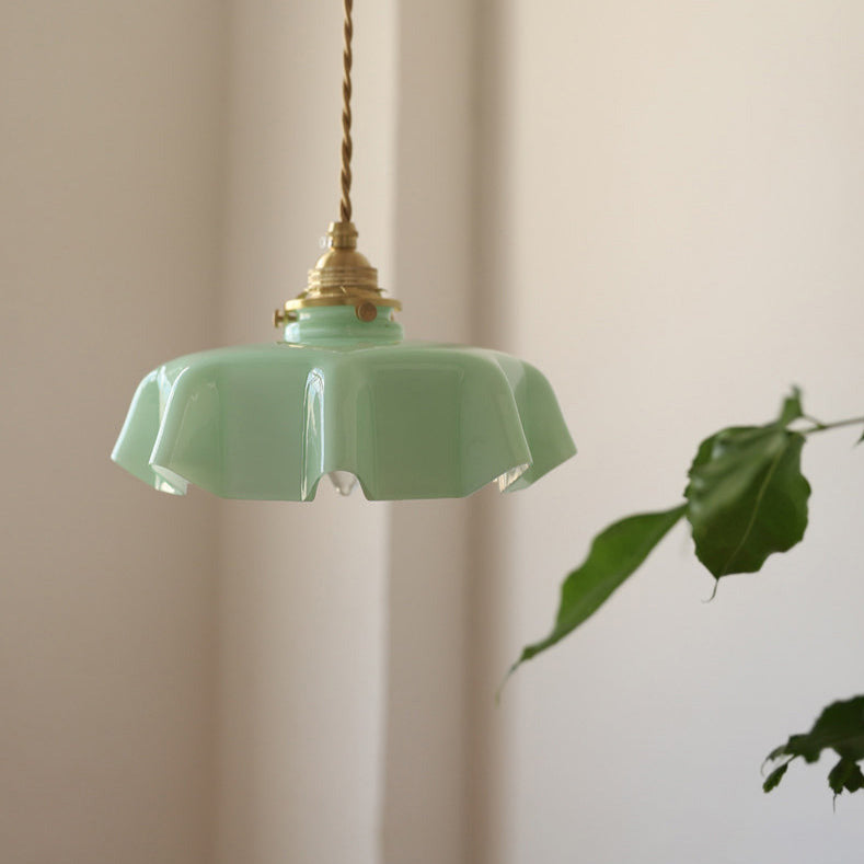Glazen Bloem Plafond- en Hanglampen