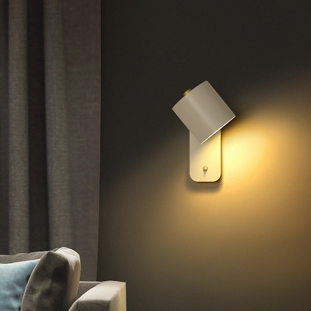 Moderne LED Wandlamp met Schakelaar – Energiezuinig, Stijlvol Design voor Binnenhuisdecoratie