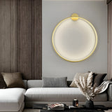 Luminous Circle LED Wandlamp - Moderne Minimalistische Ronde Wandverlichting, Energiezuinige Sfeerverlichting