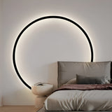 Luminous Circle LED Wandlamp - Moderne Minimalistische Ronde Wandverlichting, Energiezuinige Sfeerverlichting