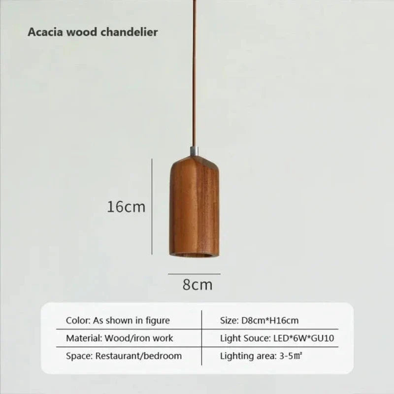 Scandinavische Houten Hanglamp – Minimalistisch Design voor Woonkamer en Slaapkamer | Natuurlijke Houtlook