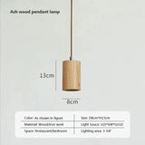 Scandinavische Houten Hanglamp – Minimalistisch Design voor Woonkamer en Slaapkamer | Natuurlijke Houtlook